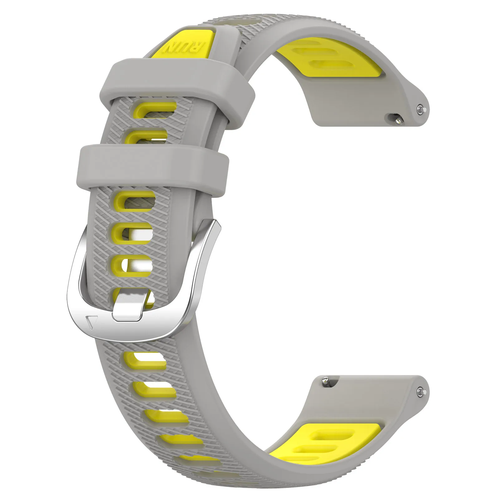 Versatile 18mm Silicone Watch Band in Vibrant Colors