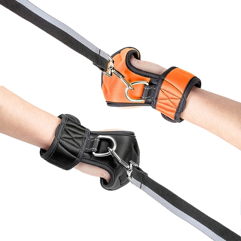 

Hands Free Dog Leash for Running Walking Training Hiking Explosion-Proof Glove with Adjustable Leash for Medium and Large Dogs