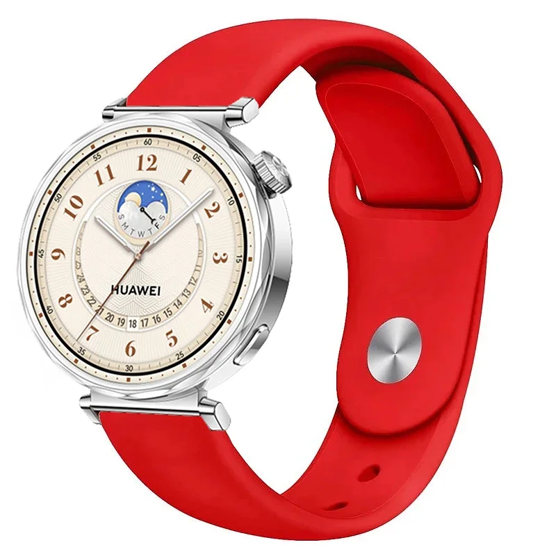 Premium Silicone Sports Strap - Versatile 18mm/22mm Wristband