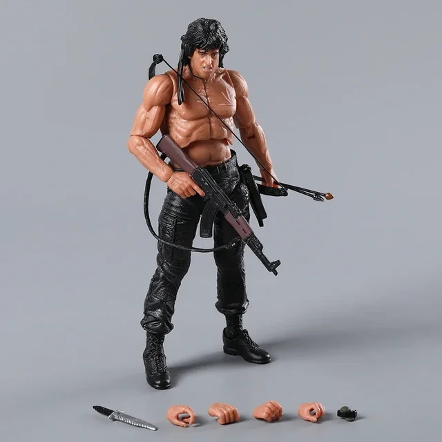 NECA (ネカ)ランボー　FIRST BLOOD1＆2 Amazon.com: NECA Rambo - First Blood Part II - 7