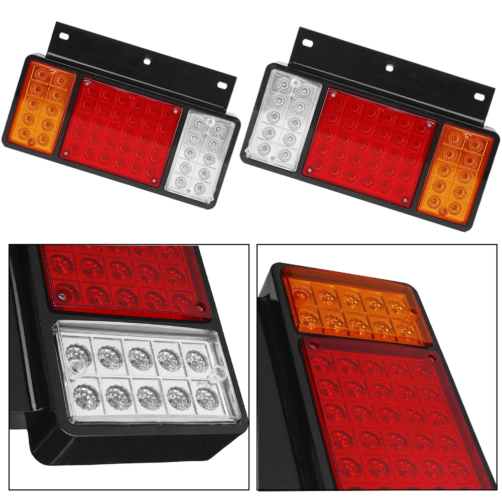 Pair Of Tail Light Assemblies For Isuzu Elf/NPR/NKR/NHR/NLR Trucks | Left & Right