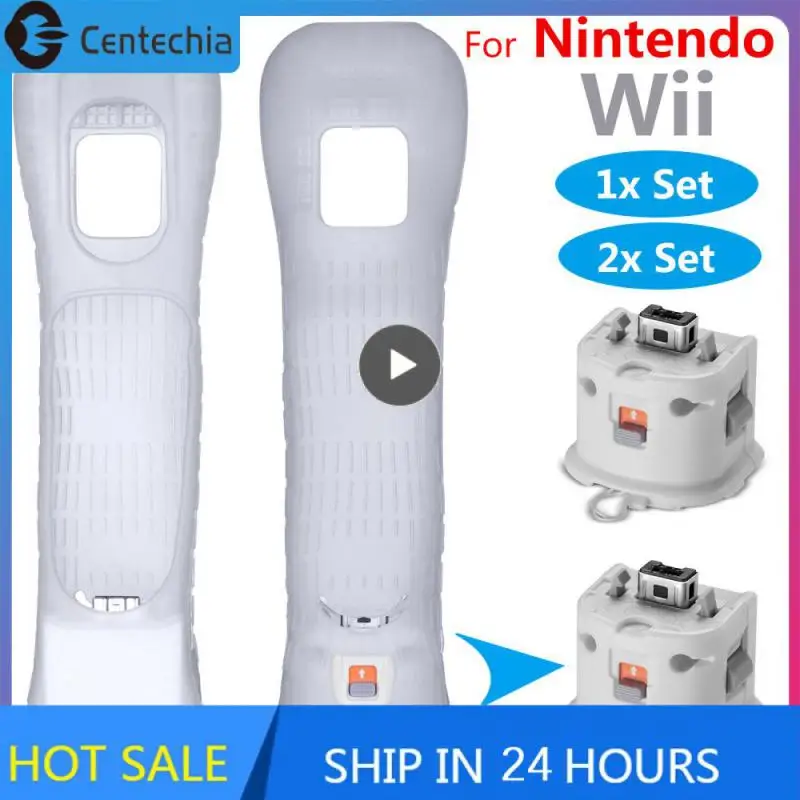 Telecomando Integrato Motion Plus Per Controller Wii Telecomando Wii Nunchuck Controller Wireless Gamepad Controle