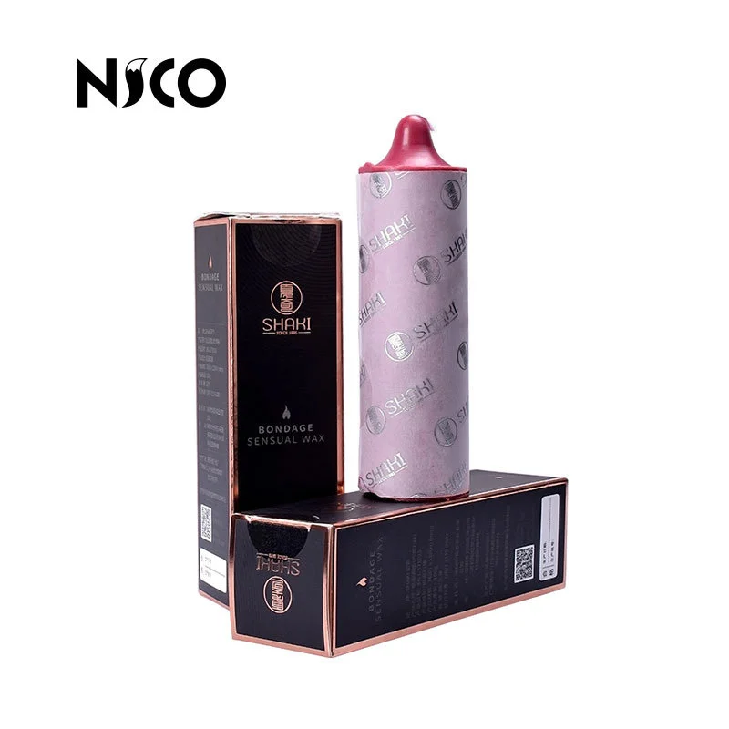 Xiaqi low temperature candle (chocolate flavor) / Rose flavor adult fun products a