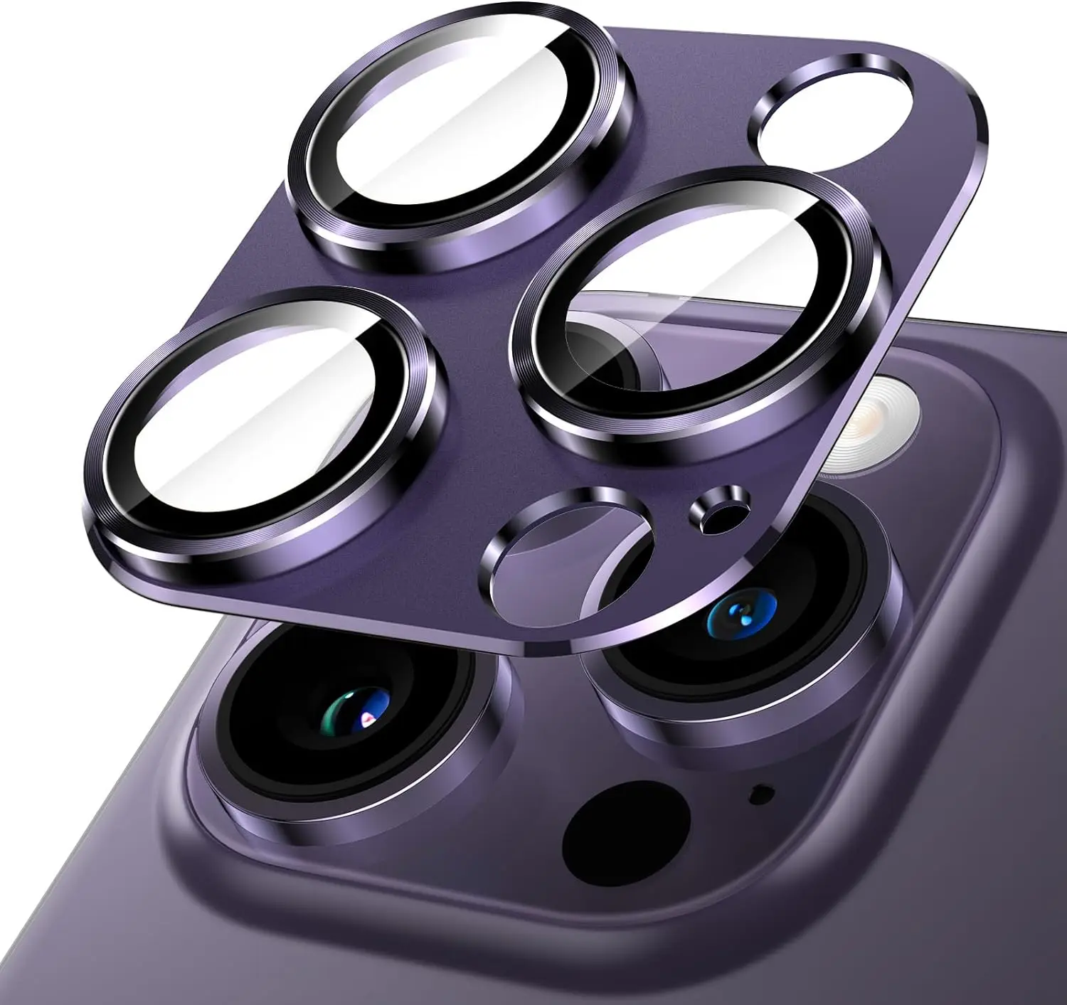 Premium Titanium Camera Lens Protector Cover - Durable Protection