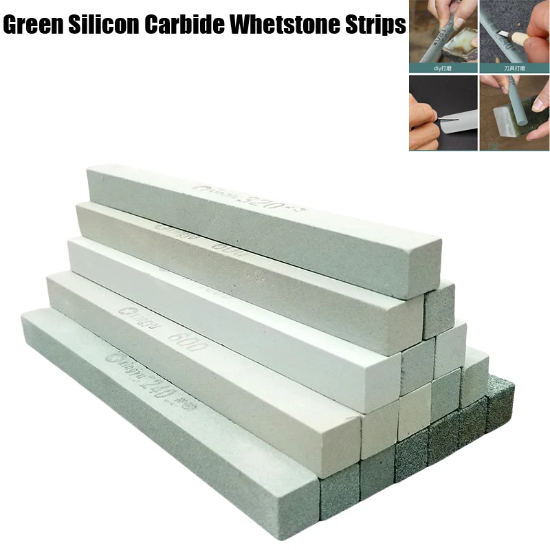 White Corundum Square Strip Sharpening Stone Knife Sharpener Kitchen Tools