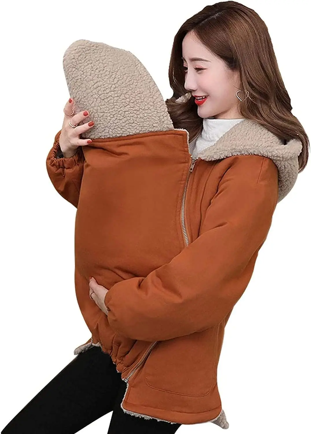 Kangaroo Jacket Baby Carrying Jacket Kangaroo Jacket Mom And Baby