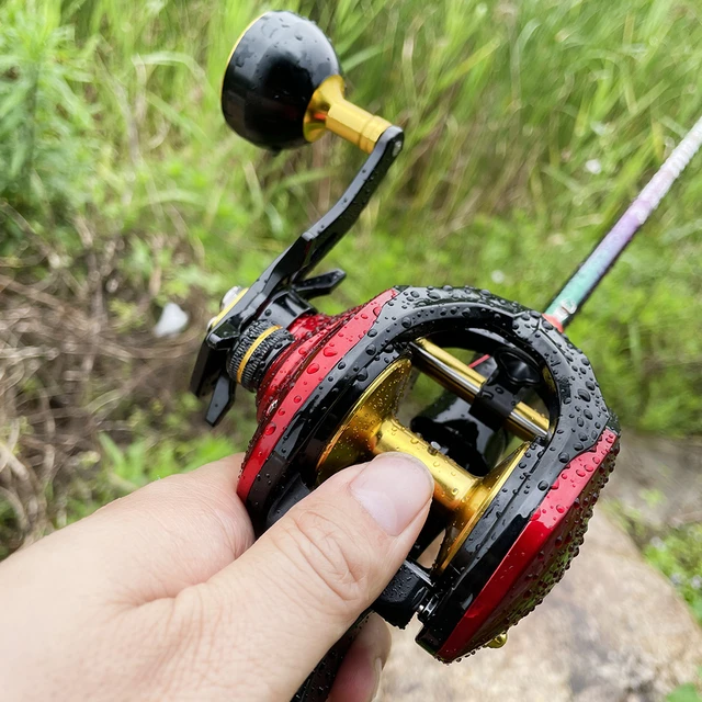 POWER Frame Bait Finesse System Baitcasting Reel 15KG Drag 8BB+1RB