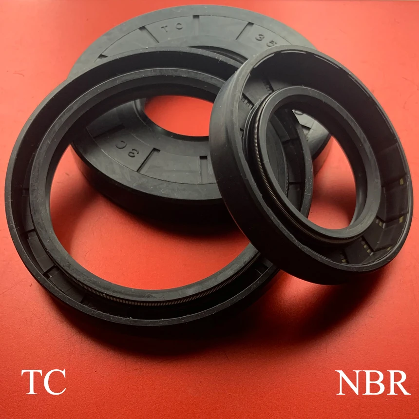 

35*50*7/8/9/10/11/12 35x50x7/8/9/10/11/12 Nitrile Rubber NBR Double Lips Spring TC Ring Gasket Radial Shaft Skeleton Oil Seal