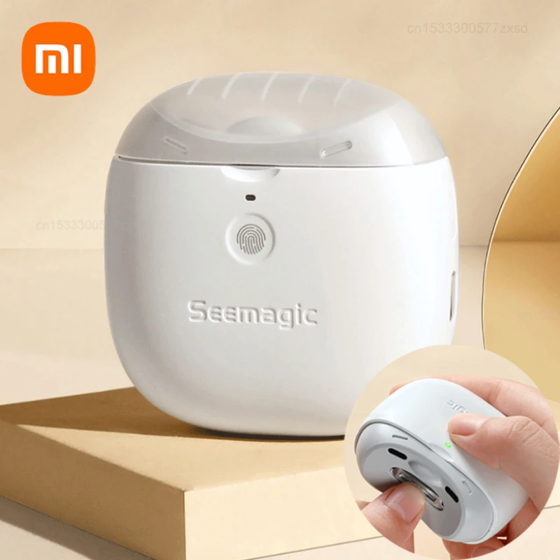 

Xiaomi Seemagic Electric Automatic Nail Clipper Pro Touch Start Infrared Protection Upgrade Cutter Head Sharpener Toe Scissors