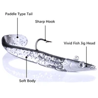 Mosodo Fishing Minnow Jig Head Soft Lure 10g 19g 34g 2