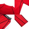 Men's Superhero Running Set Bodybuilding Sport T-Shirt Quick Dry Short Sleeve Compression Gym Suit Men Fitness Tight Rashgard 2