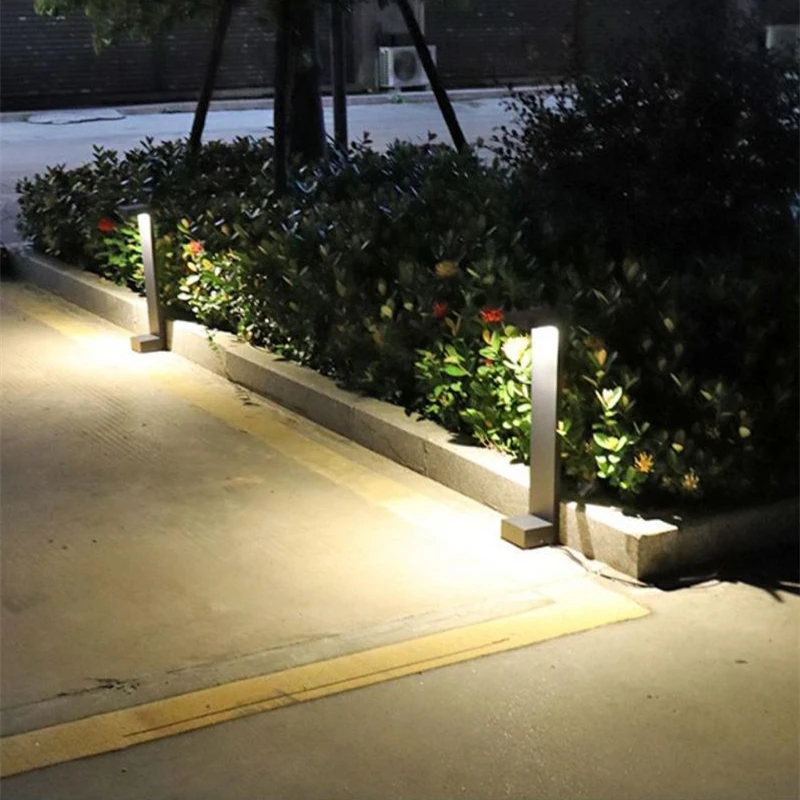 모던 야외 방수 LED 잔디 조명, IP65, 안뜰, 빌라, 정원 램프, 커뮤니티, 공원, 도로 조명, 가로등, 85  265V