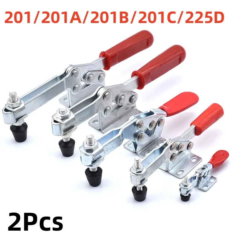 Metal Horizontal Toggle Clamp Set for Woodworking Carpentry