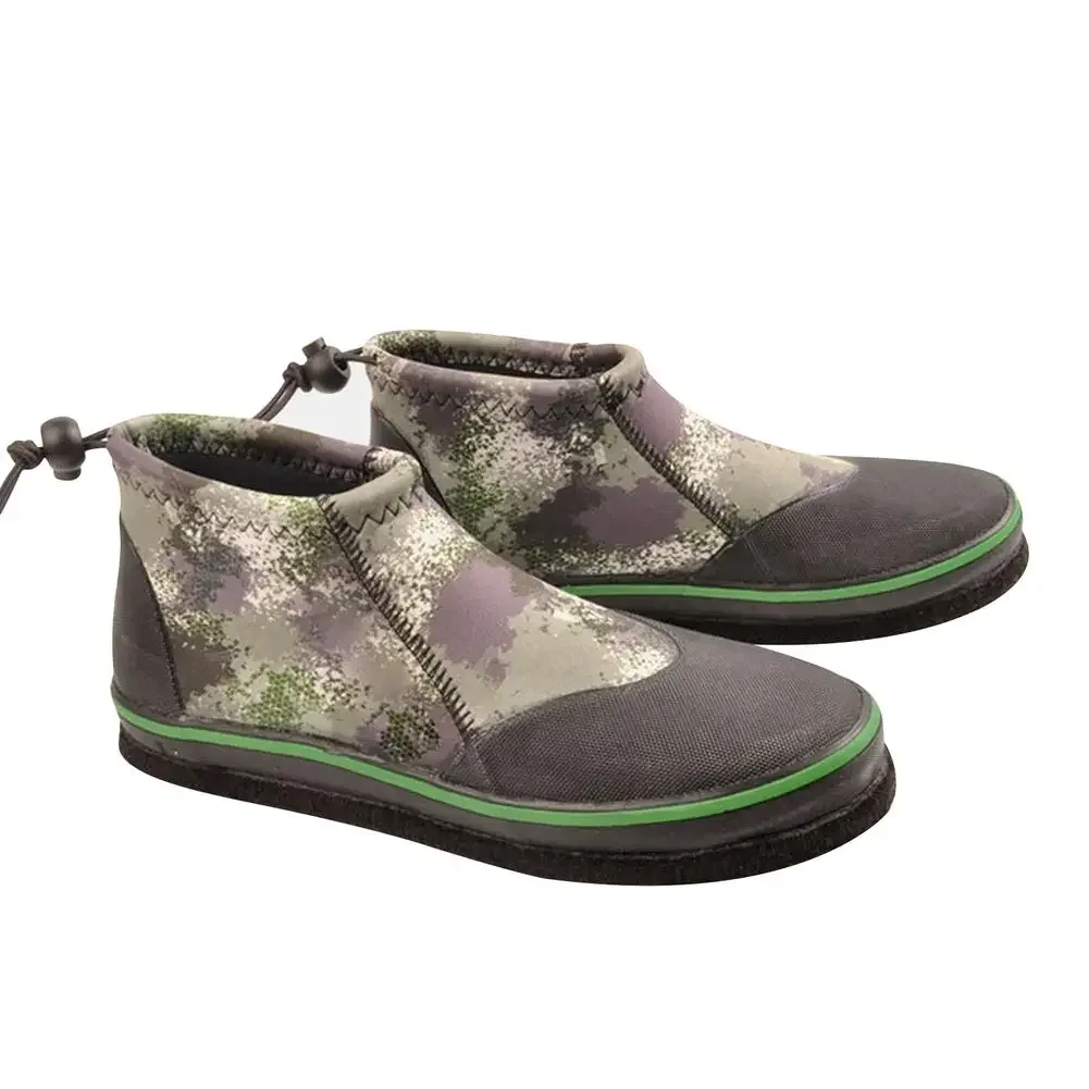 

5MM Neoprene Outdoor Hunting Self-lock Rock Fishing Shoes Men Women Fishing Boots Non Slip River Rock Fishing shoes Antiskid