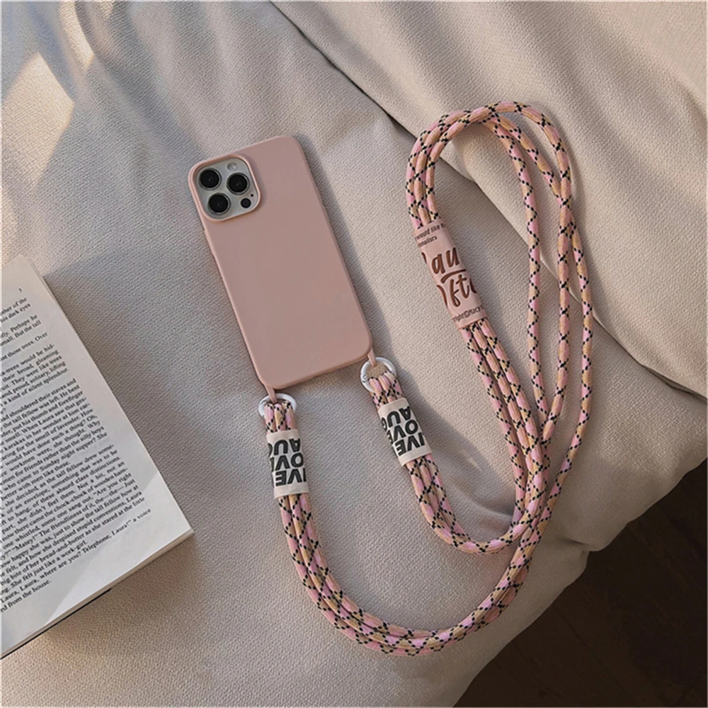 ตัวเลือกสินค้า เคสสายคล้องคอ ซิลิโคน สำหรับ iPhone