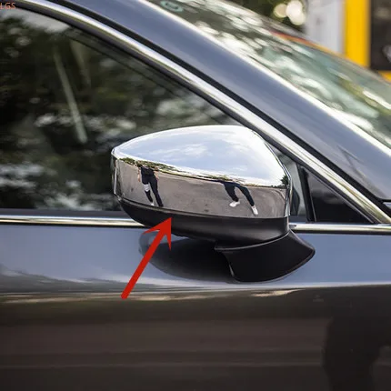 

Высококачественная хромированная крышка для зеркала заднего вида из АБС-пластика для Mazda CX-8 2018-2019, защита от царапин, автомобильные аксессуары A