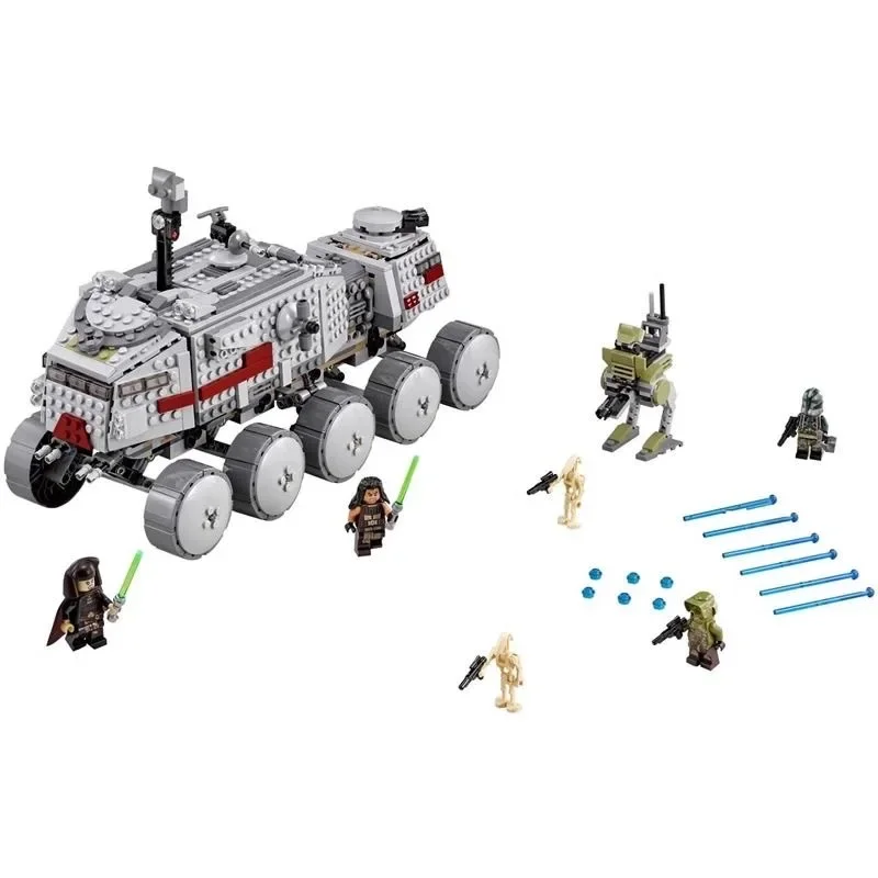 

IN STOCK Movie Scene Building Block Props Model Moc75151 Turbo Tank DIY Children's Assembled Toys Birthday Christmas Gift