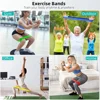 TPE Resistance Bands Fitness Set Rubber Loop Bands Strength Training Workout Expander Yoga Gym Equipment Elastic Rubber Loop 6
