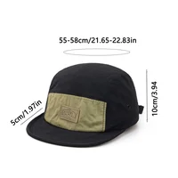 Летняя тонкая дышащая быстросохнущая бейсболка для мужчин и женщин, приключения на свежем воздухе, защита от солнца с короткими полями, 5-клапанные походные шапки — изображение 6