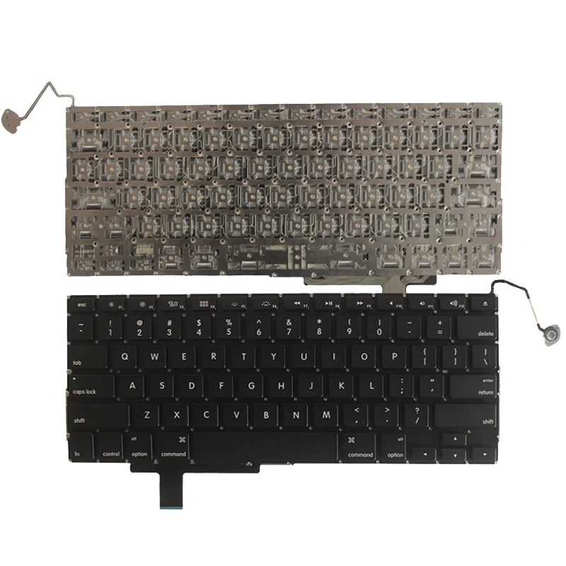 

Клавиатура для ноутбука Apple MacBook Pro A1297 MC024 MC725 MD311 MC311 MC226 MB064, английская Замена клавиатуры ноутбука 17 дюймов