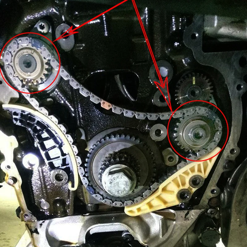 Engine Balance Shaft Repair for Audi A4 A5 Q3 Q5 Golf MK6 Tiguan Skoda Superb