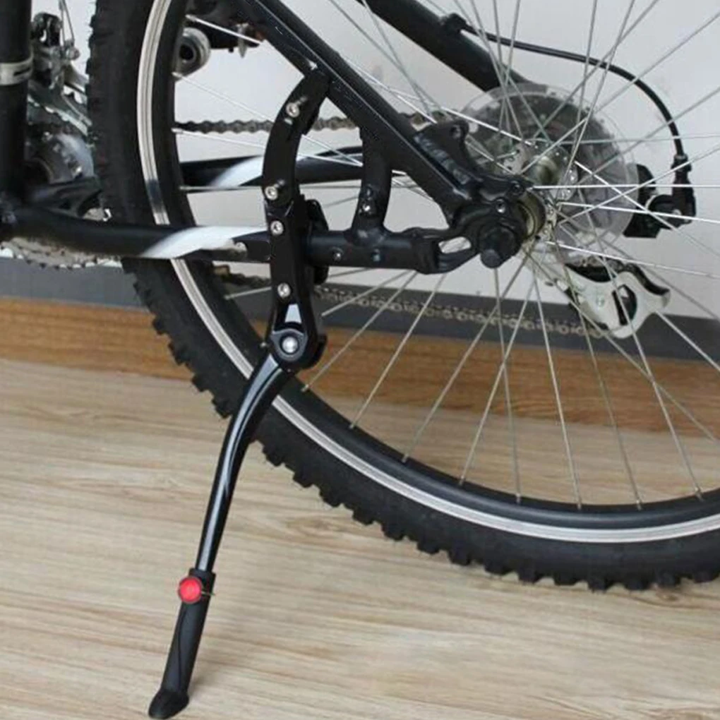 

Mountain Bike Side Rear Kick Stand Aluminum Alloy Universal Road Cycling Kickstand Outdoor Riding Biking Parking Rack Part