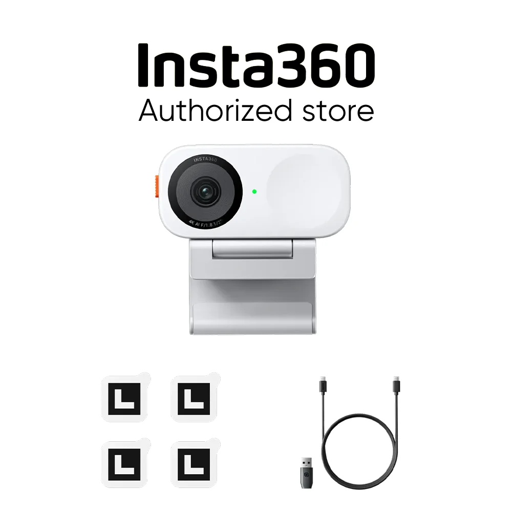 Insta360 Link 2C - Auto Framing,AI Noise-Canceling Mic,PTZ 4K Webcam for PC/Mac,Video Calls,Gaming,Streaming,Online Education 6