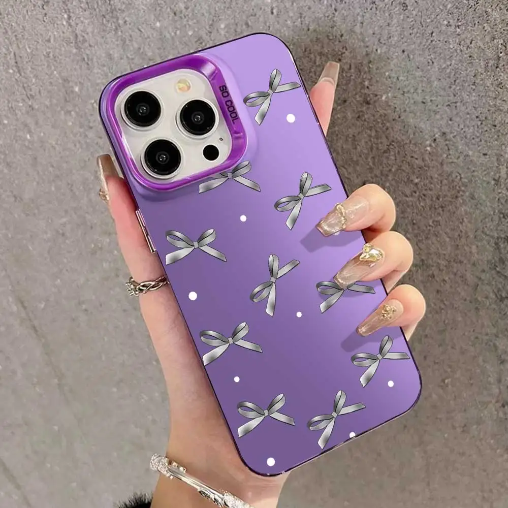 Sleek Silver IMD Phone Cover - Stylish Protection