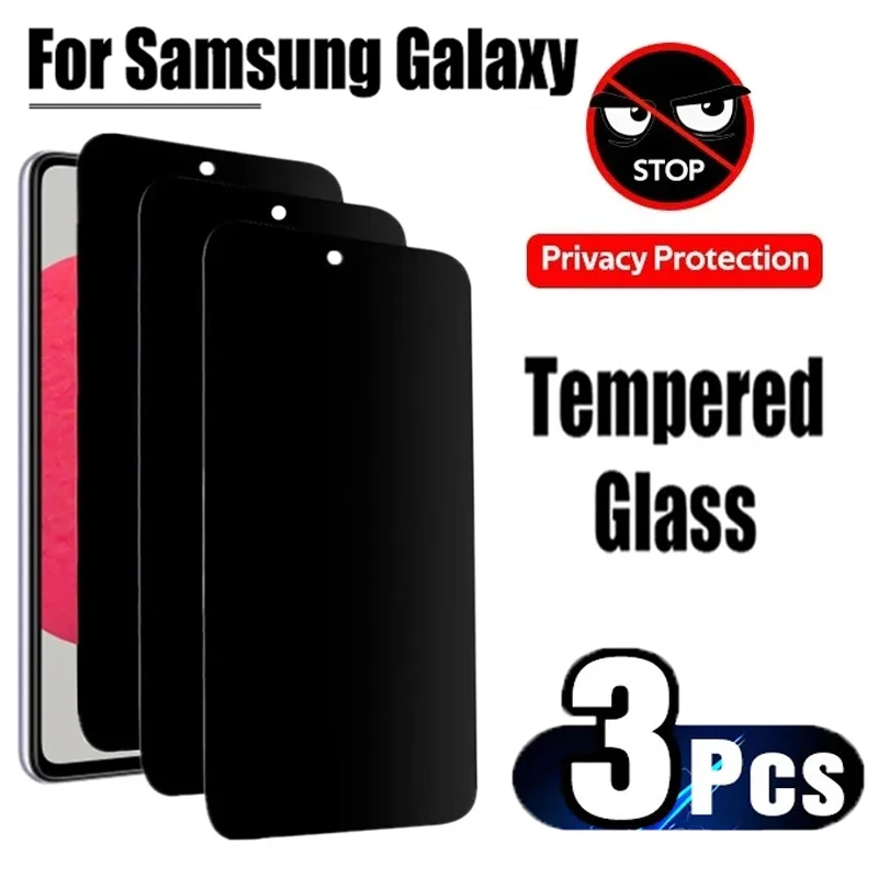 

Privacy Screen Protector for Samsung Galaxy M31S M40S M51 M62 M53 M52 5G Anti-spy Tempered Glass Films