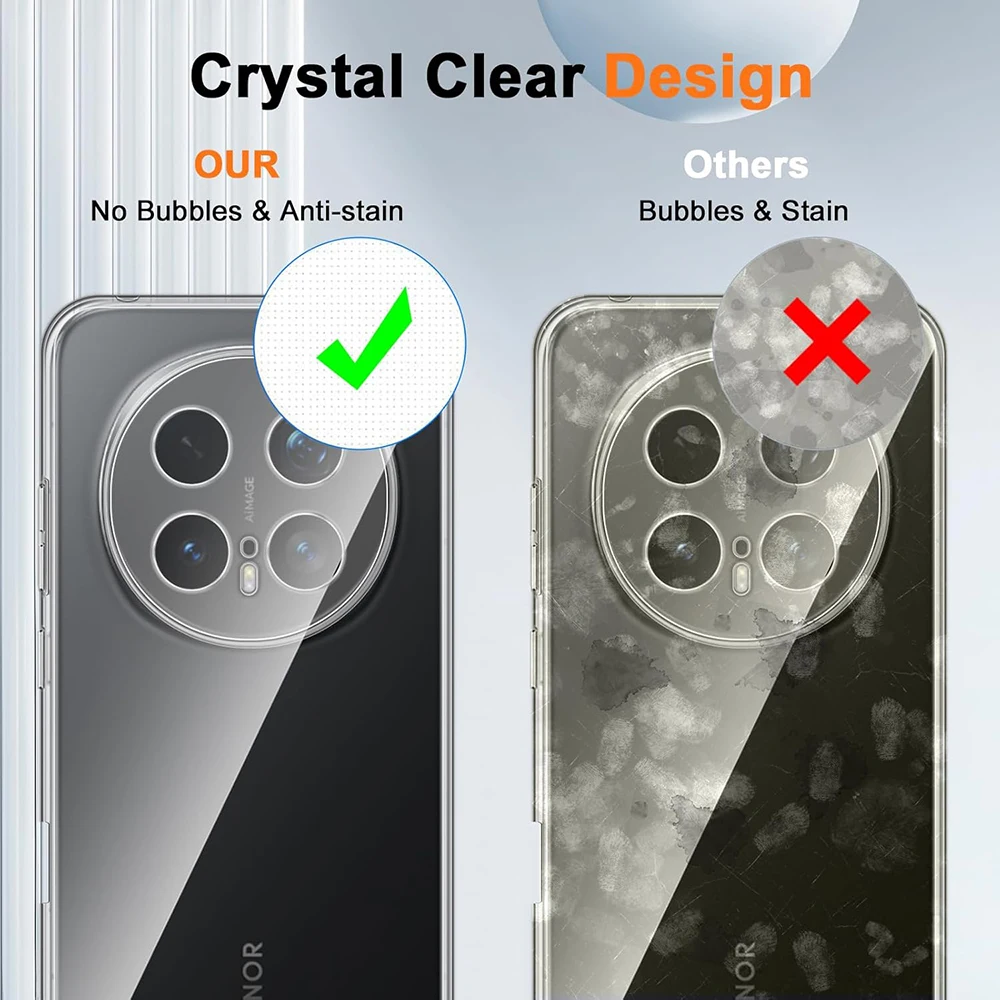 Ultra Thin Transparent Soft Phone Case - Clear Protective Shell