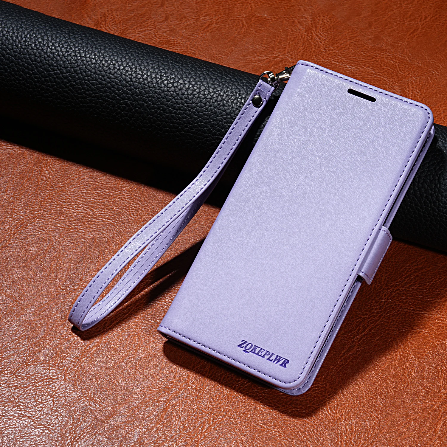 Magnetic Flip Leather Wallet Case with Card Slot & Kickstand - Shockproof Cover