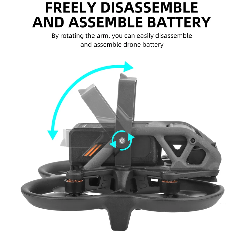 Clip Fixare Baterie Anti-Cădere DJI Avata - Buclă Blocare Siguranță