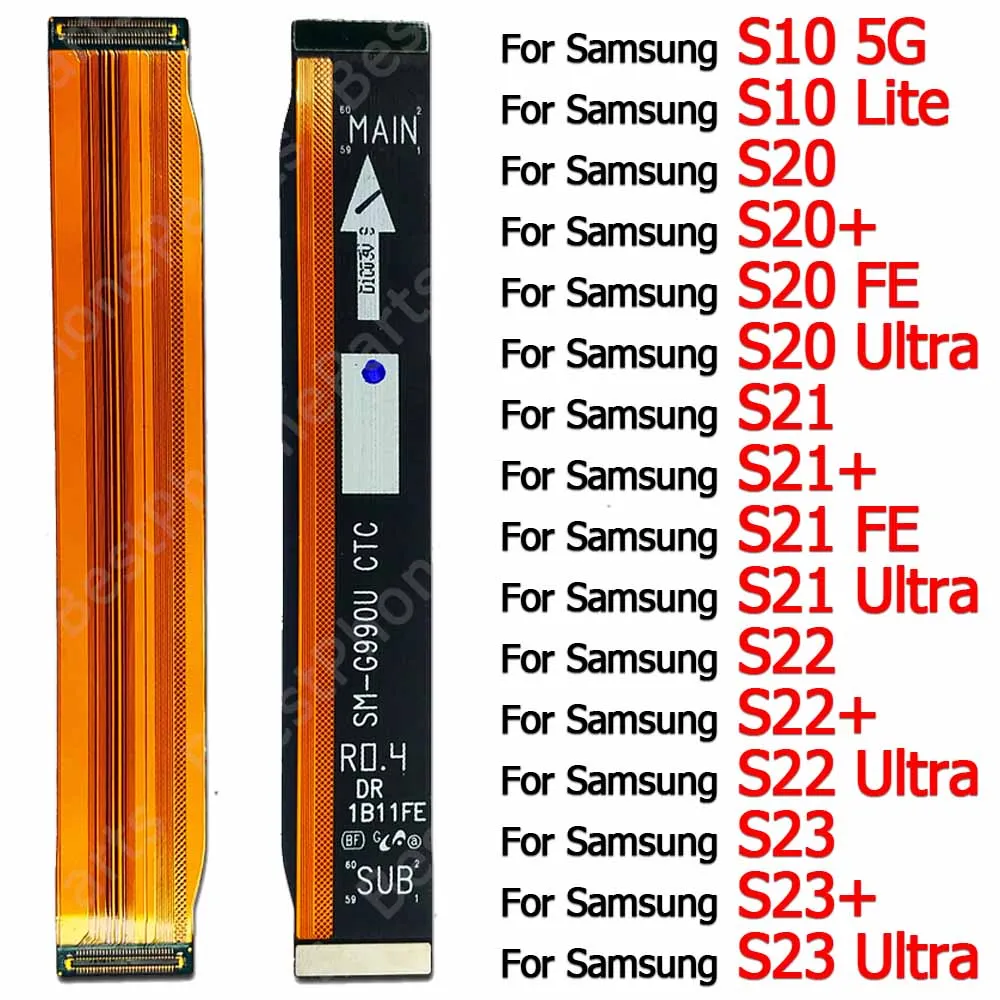 Płyta Główna Naprawa Nowej Płyty Głównej Flex Cable Do Samsung Galaxy S10 Lite S20 Fe S21 Plus S22 Ultra S23 5G