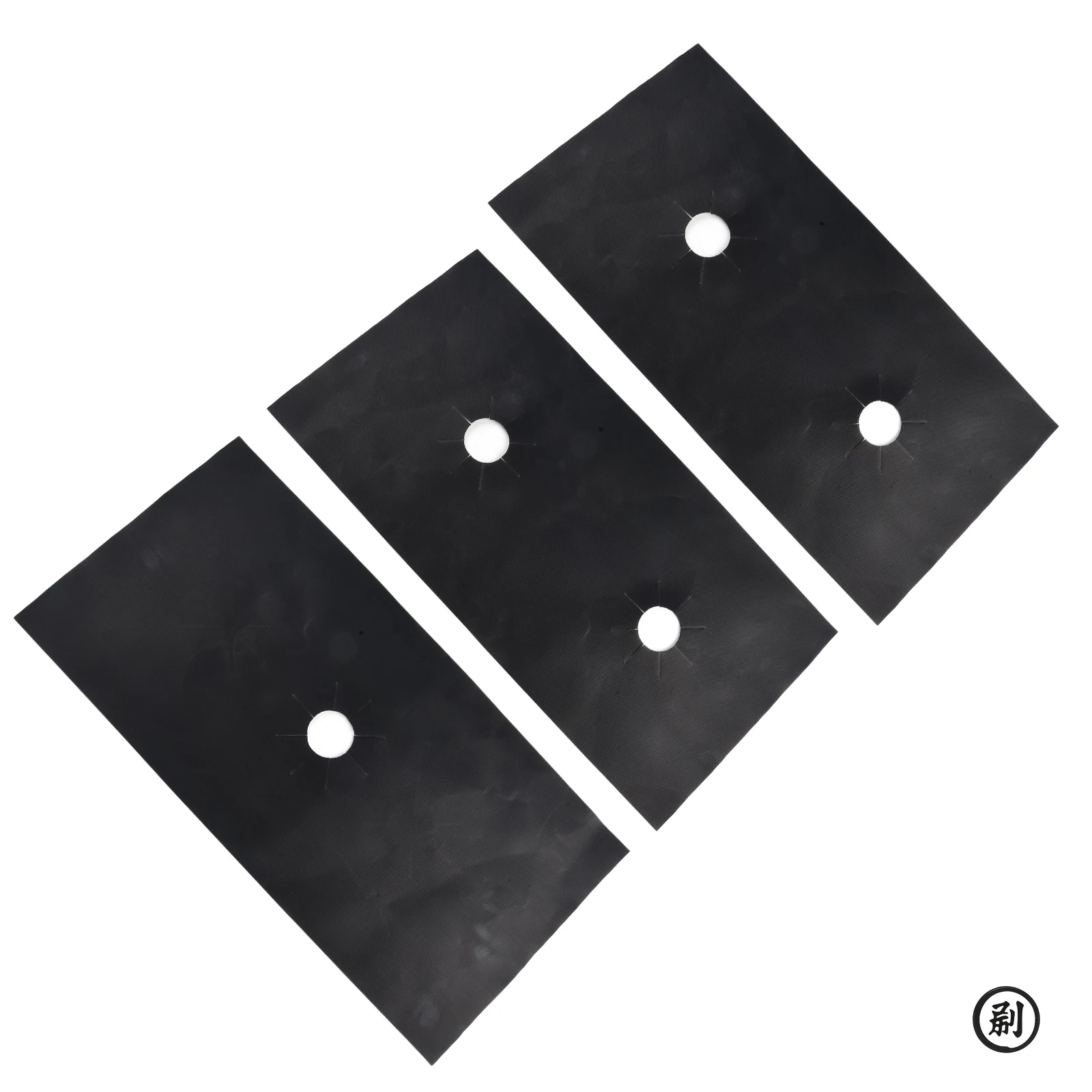 Gas Stove Pad Protective Cover 5-Hole Anti-dirty Non-stick Reusable Stovetop Scratch Protector Pads Kitchen Parts