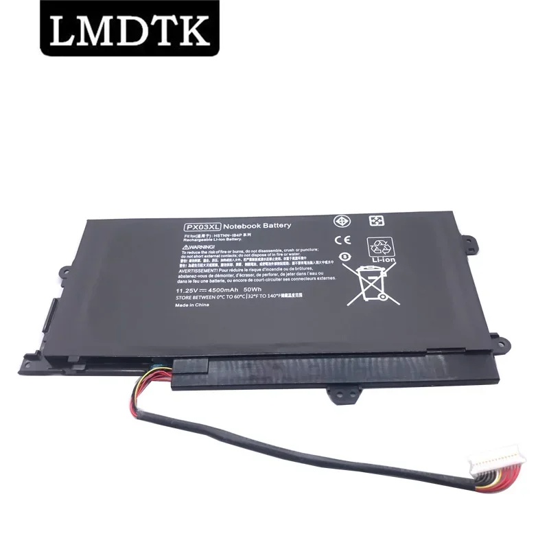 LMDTK Новый PX03XL Аккумулятор для ноутбука HP Envy 14 14-K010US 14-K027CL Sleekbook 715050-001 714762-271 714762-1C1 HSTNN-LB4P PX03