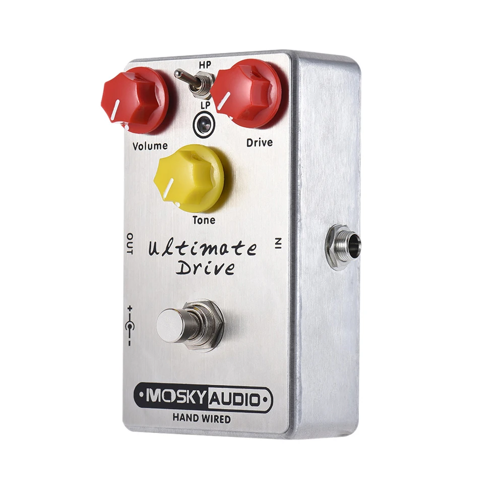 

MOSKY Effects Processors ULTIMATE guitar Pedal Ultimate Drive guitar effect pedal Overdrive/Distortion pedal guitarra FX Pedal