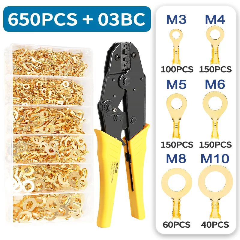 iMESTOU 10AWG Cavo ad anello SAE, Spina a Sgancio Rapido a 2 Pin iMESTOU 10AWG Cavo ad anello SAE, Spina a Sgancio Rapido a 2 Pin