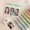 A6 Transparent Pvc Cover Loose-leaf Kpop Idol Card Album Storage Book Binder Photocards Journal Diary Cover School Stationery 3