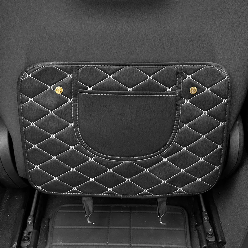 Universal Car Seat Back Protector Kick Mat Anti-Scratch Dirt Proof Rear Seat Cover For Kids Anti-Dirty Protector Cover