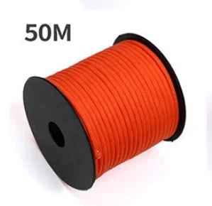 Durable 7-Core Paracord Rope for Outdoor Survival and Camping Adventures