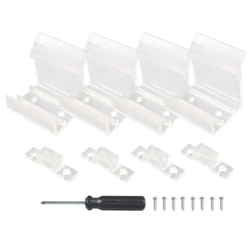 Sliding Door Lock Latch Mirrored Closet Catch Sliding Door Lock Shock Absorption Interior Hardware Safety Replacement