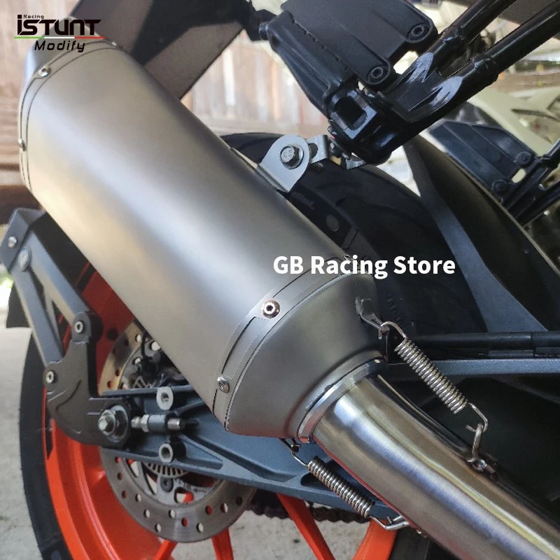 For KTM DUKE 390 250 125 RC390 RC250 2017 2018 2019 2020 Middle Link Pipe Motorcycle Exhaust Modify Muffler Mid Tube Escape Moto - Image 5