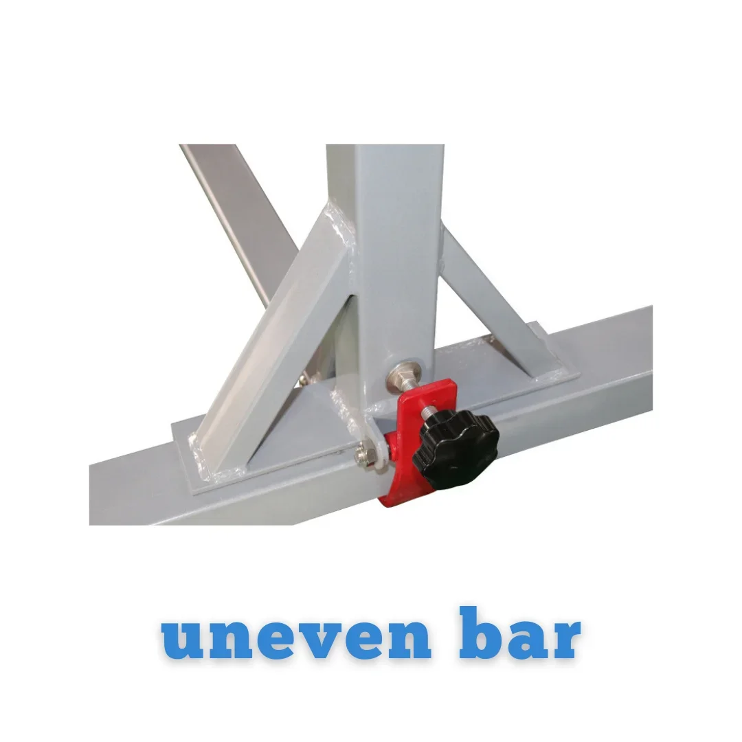 Junior Competition Training Gymnastic Horizontal Uneven Bar for Fitness Junior Gym Training Steel Material Parallel Bars