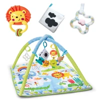 Cadre de Fitness multifonctionnel pour bébé, tapis de jeu pour bébé, couverture de jeu rampant, support de Fitness pour nouveau-né, tapis pour tout-petits, jouets pour bébé, cadeau 5
