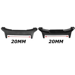 Enhanced Stainless Steel Strap Adapter Connector for 47mm Watch - 20mm, 22mm & 24mm Band Options (Black - 20mm)