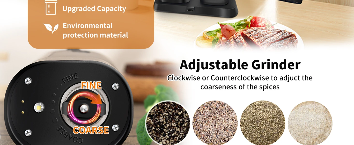 Electric Salt and Pepper Grinder