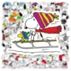 50pcs Dog Snoopy Graffiti Water Cup Luggage Laptop Handbook Waterproof Sticker 5