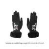 1 Pair of Golf Gloves Winter Non Slip Women Glove for Outdoor Hiking Biking 6