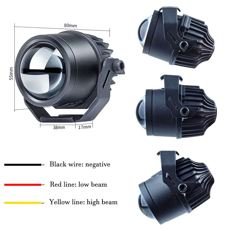 R1200GS Motorcycle LED Fog Lights Auxiliary Assembly  6000K White Spotlight for BMW F850GS F750GS Motorcycle LED Head Light.