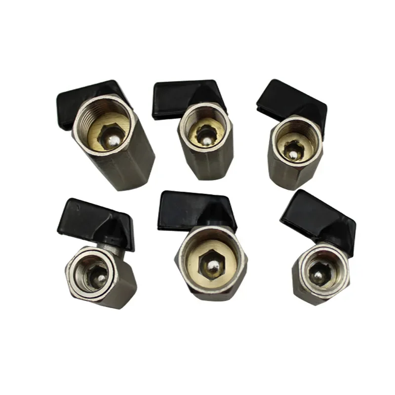 Threaded Mini Brass Ball Valve 1/8" 1/4" 3/8" 1/2"